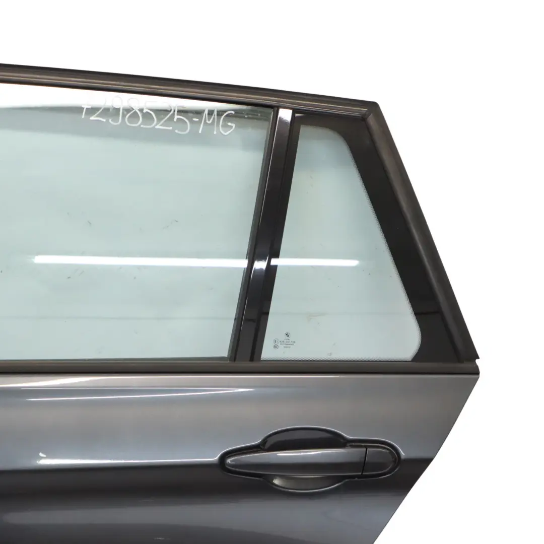 BMW F31 Touring Rear Left Door N/S Mineralgrau Grey Metallic - B39 - SKU 7298525-MG - Part number 7298525