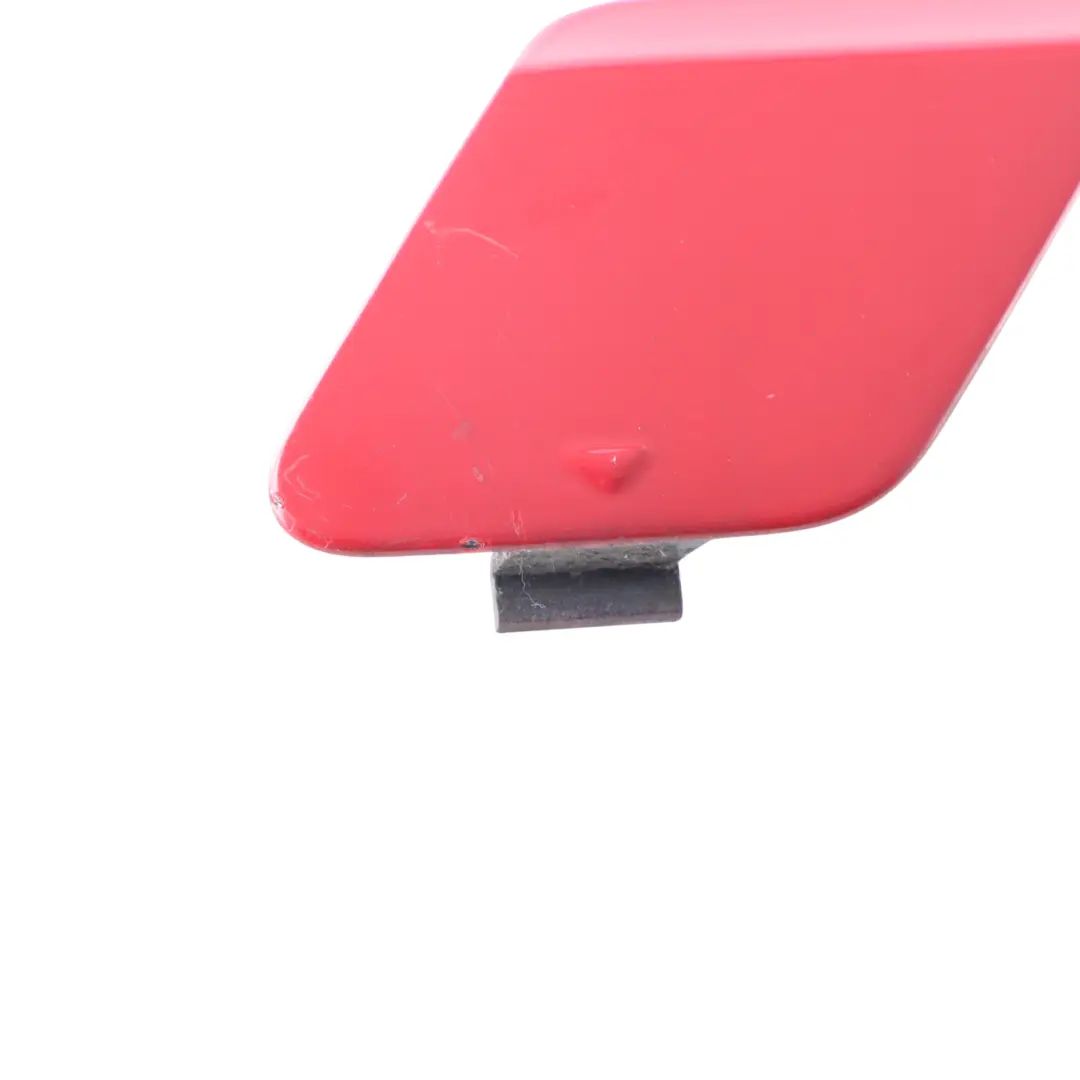 BMW F20 F21 Towing Eye Cover Rear Bumper Hook Flap Cap Crimson Red - A61 - SKU 7301463-KAR - Part number 7301463