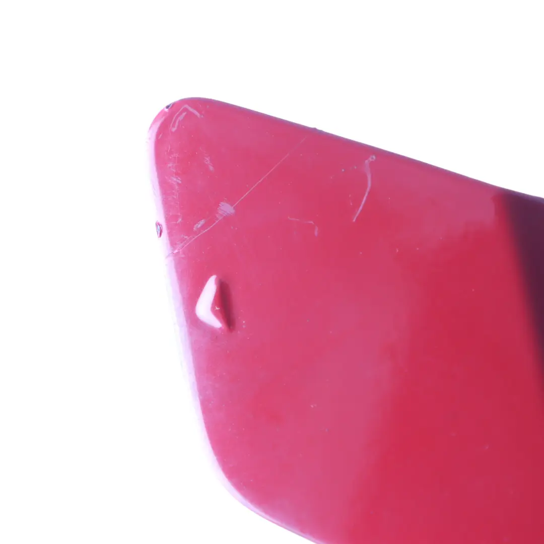BMW F20 F21 Towing Eye Cover Rear Bumper Hook Flap Cap Crimson Red - A61 - SKU 7301463-KAR - Part number 7301463