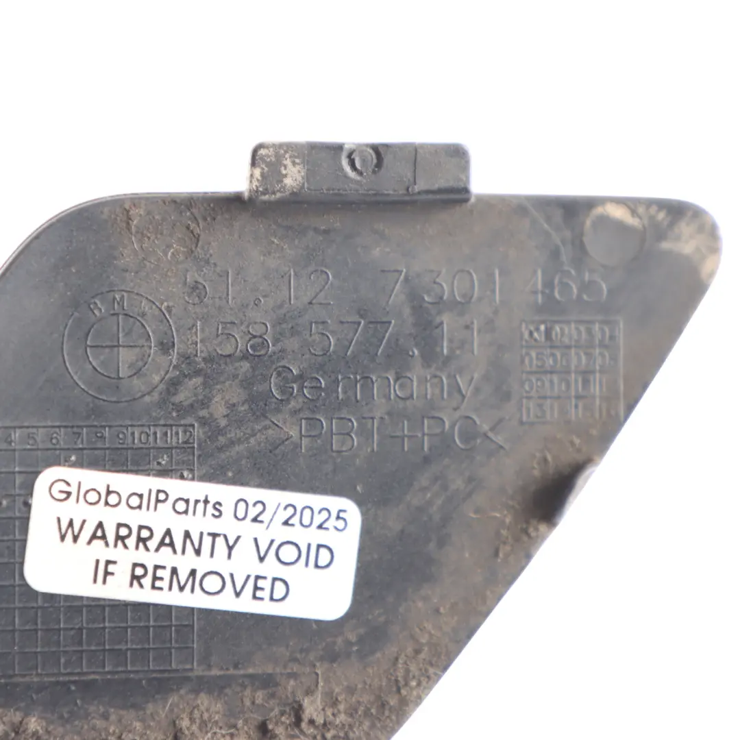 Bumper Cover Flap Towing Eye Imperial Blue Metallic - A89 to BMW F31 Rear with Part number 7312749 BMW F31 Rear Bumper Cover Flap Towing Eye Imperial Blue Metallic - A89 - SKU 7312749-IBB - Part number 7312749