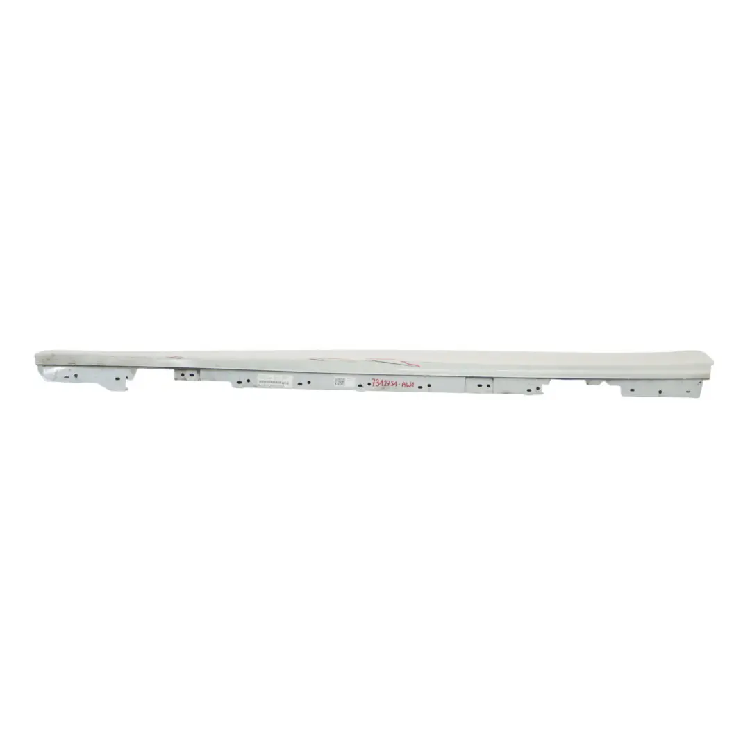 BMW F30 F31 Sill Strip Side Skirt Cover Left N/S Alpinweiss Alpine White - 300 - SKU 7312751-AW1 - Part number 7312751