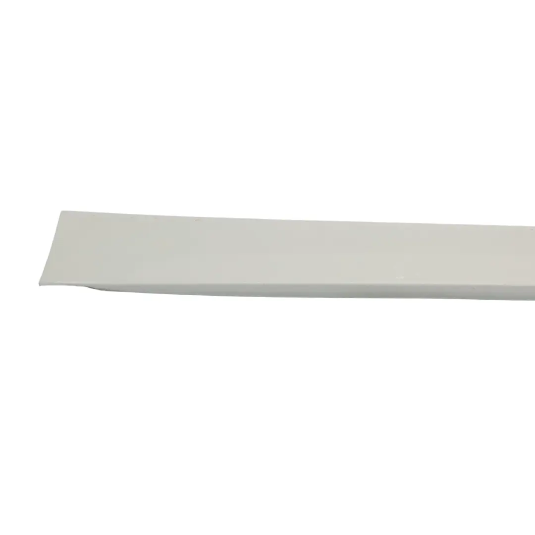 BMW F30 F31 Sill Strip Side Skirt Cover Left N/S Alpinweiss Alpine White - 300 - SKU 7312751-AW1 - Part number 7312751