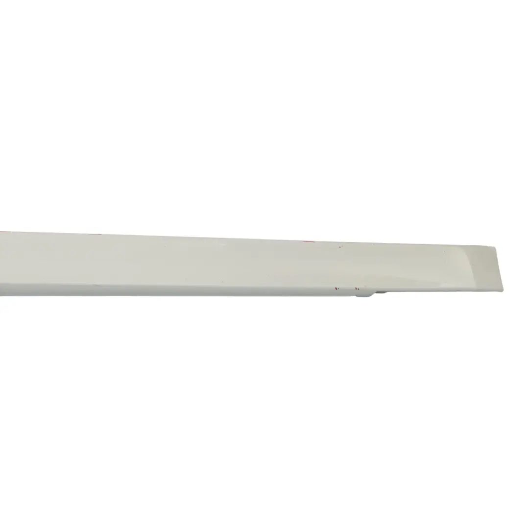 BMW F30 F31 Sill Strip Side Skirt Cover Left N/S Alpinweiss Alpine White - 300 - SKU 7312751-AW1 - Part number 7312751