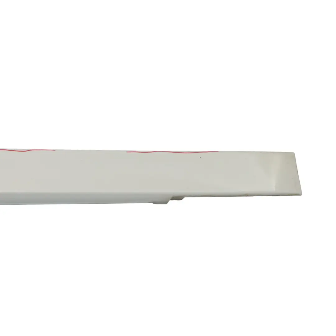 BMW F30 F31 Einstiegsleiste Seitenschweller Abdeckung Links Alpinweiss 3 - 300 - SKU 7312751-AW2 - Teilenummer 7312751