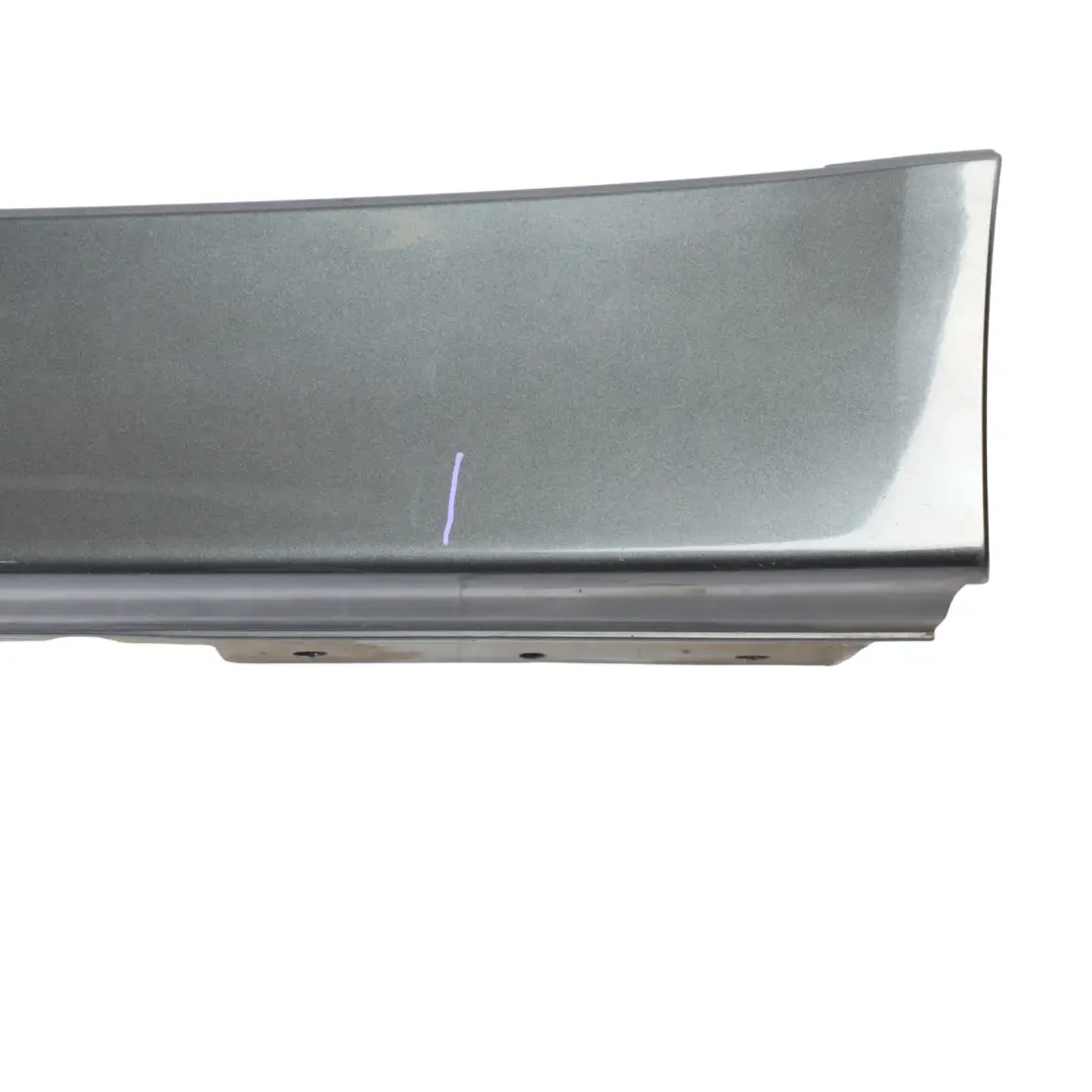 Side Skirt Sill Strip Left N/S Mineralgrau Grey Metallic - B39 to BMW F30 F31 with Part number 7312751 BMW F30 F31 Side Skirt Sill Strip Left N/S Mineralgrau Grey Metallic - B39 - SKU 7312751-MG - Part number 7312751
