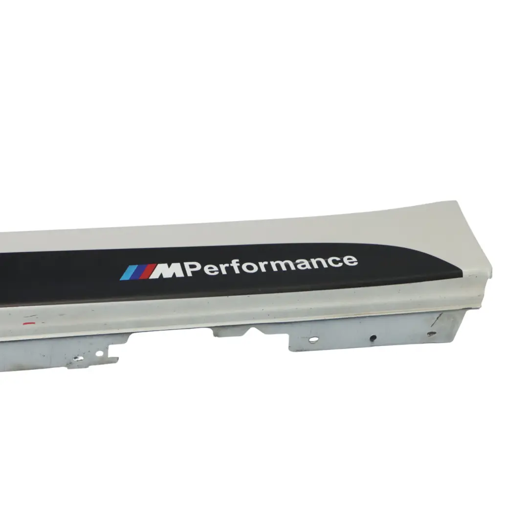  Side Skirt BMW F30 F31 Sill Strip Cover Left N/S Mineral White Metallic - A96 - SKU 7312751-MW3 - Part number 7312751