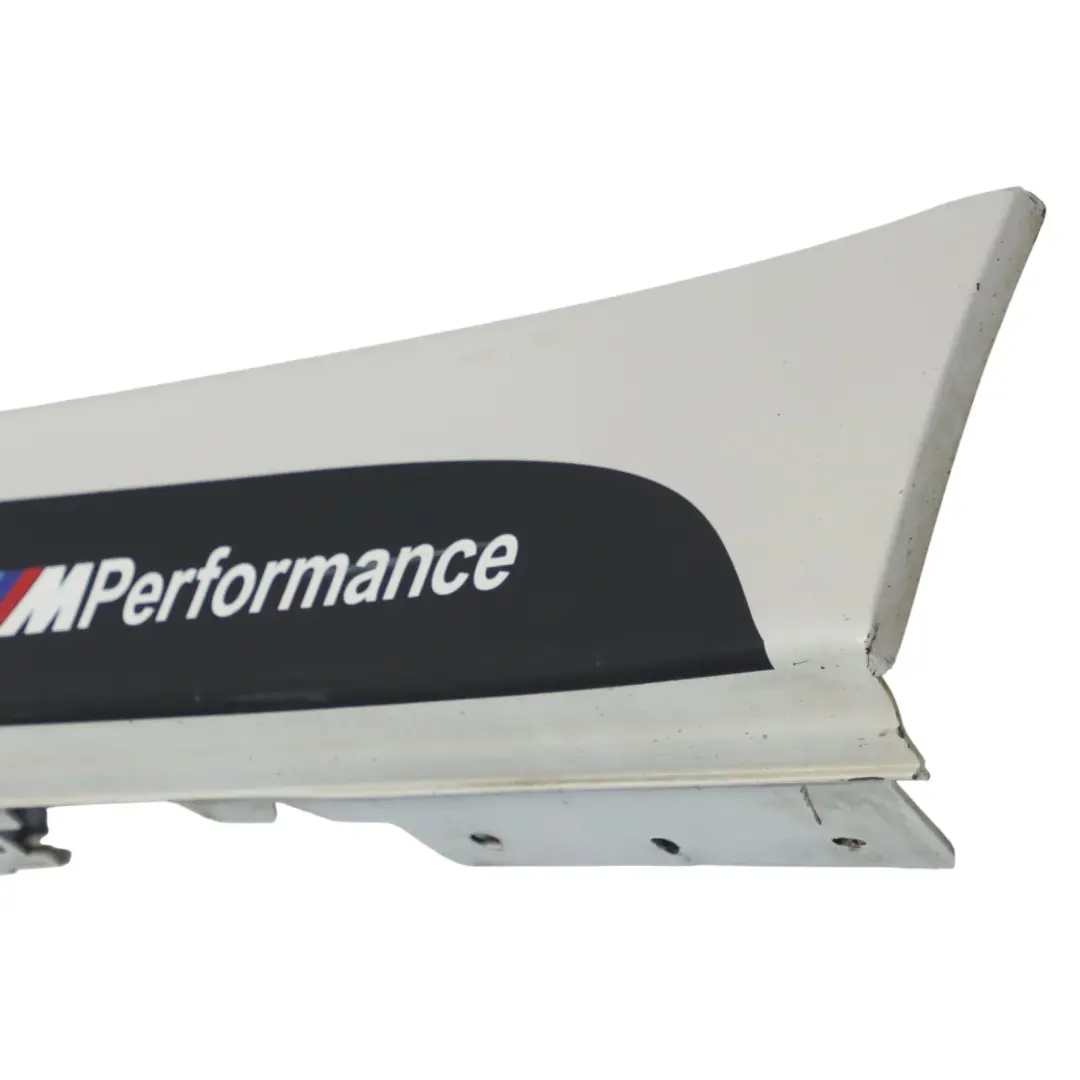  Side Skirt BMW F30 F31 Sill Strip Cover Left N/S Mineral White Metallic - A96 - SKU 7312751-MW3 - Part number 7312751