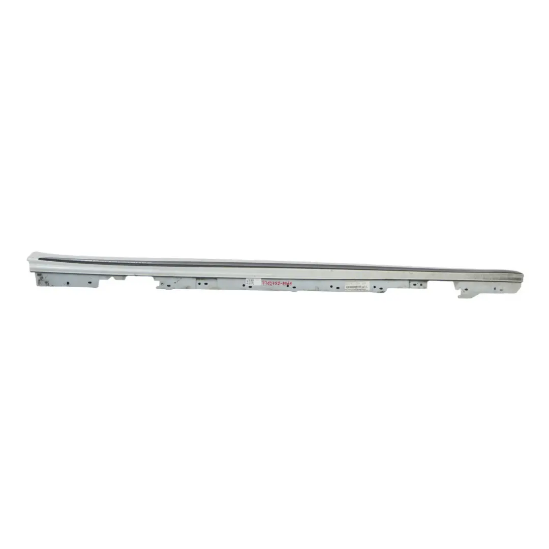 BMW F30 F31 Striscia davanzale laterale destra Mineralweiss Bianco Minerale A96 - SKU 7312752-MW1 - Numero di parte 7312752