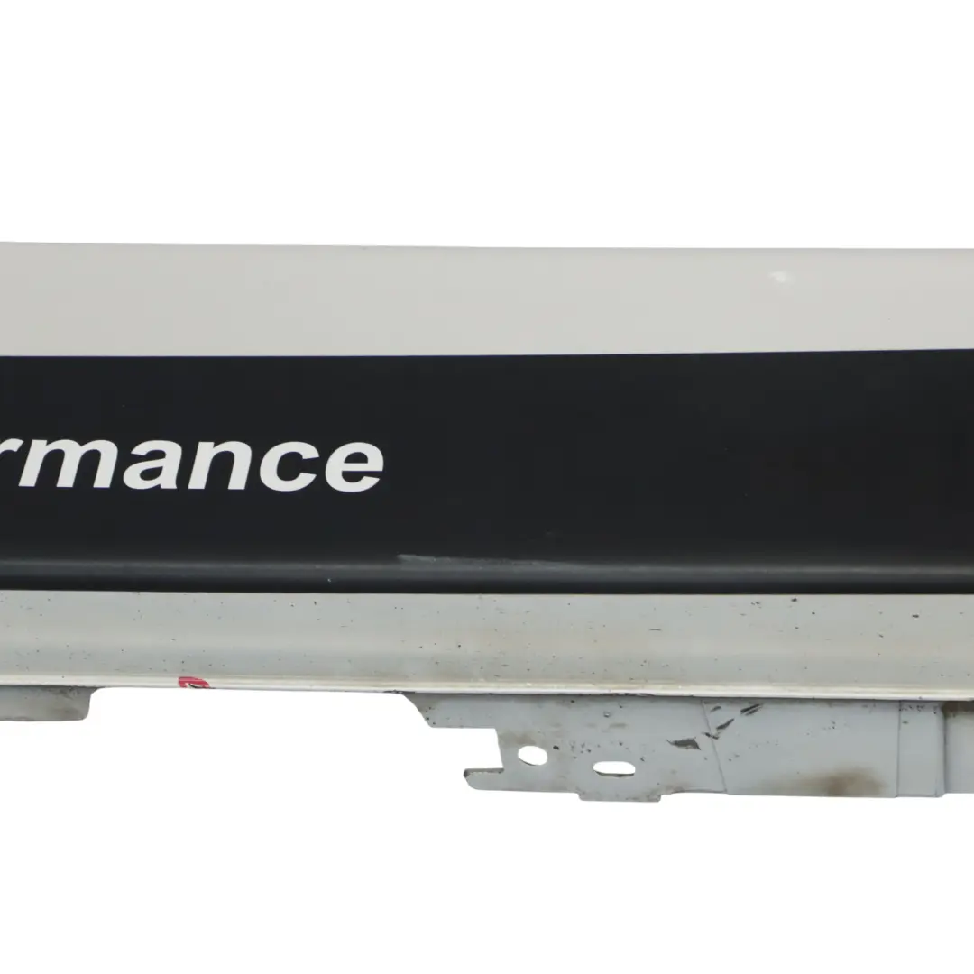 BMW F30 F31 Seitenschwellerleiste rechts Mineralweiss - A96 - SKU 7312752-MW1 - Teilenummer 7312752