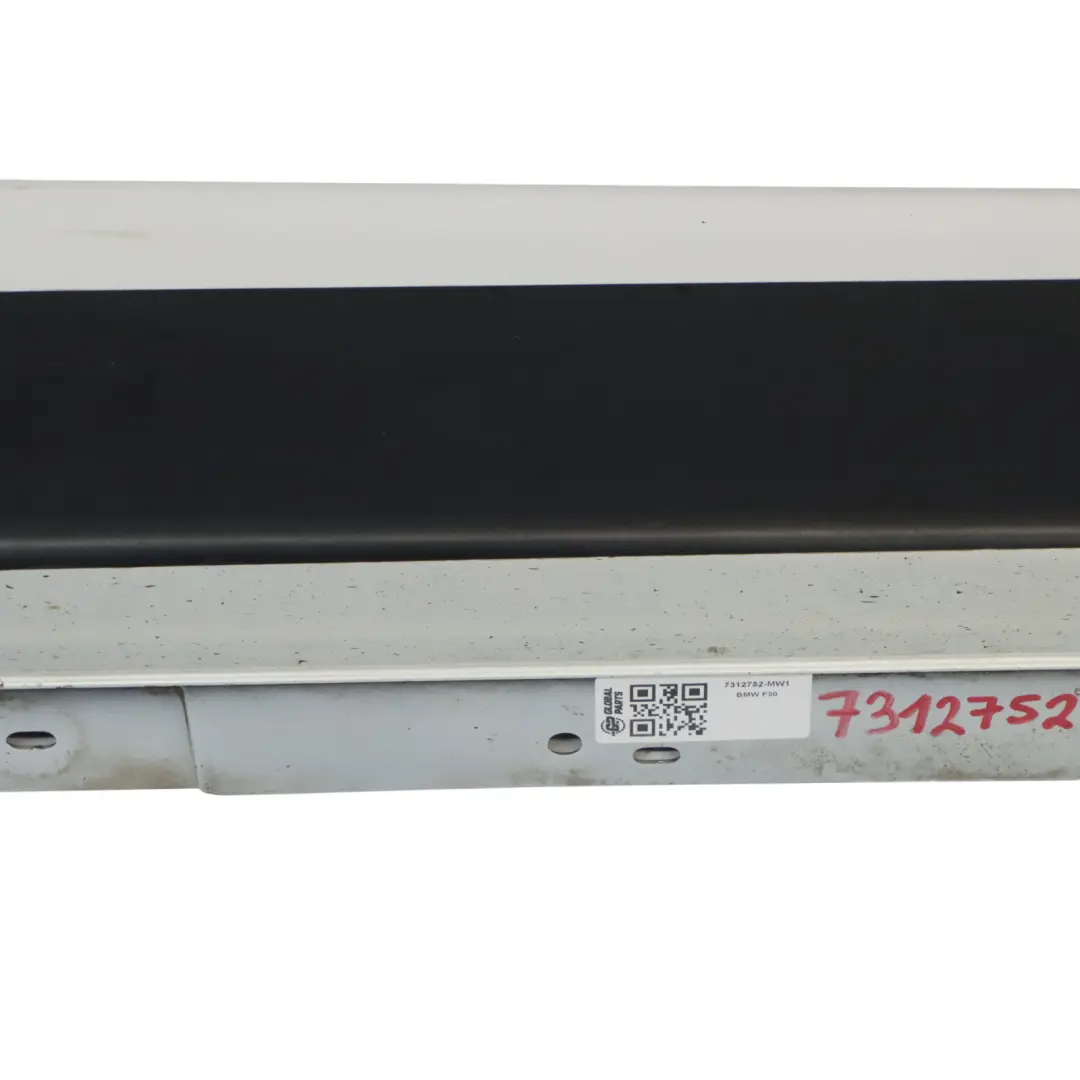 BMW F30 F31 Seitenschwellerleiste rechts Mineralweiss - A96 - SKU 7312752-MW1 - Teilenummer 7312752