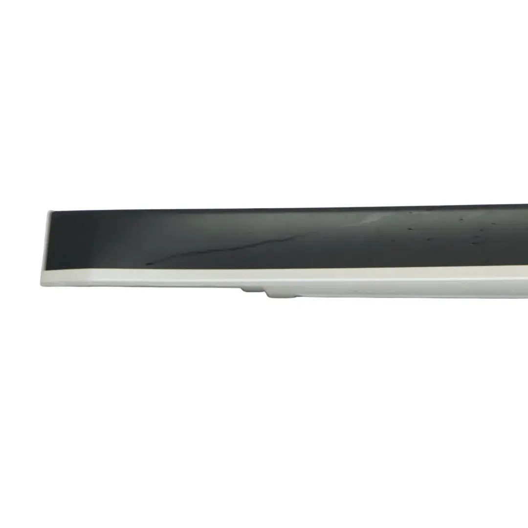 BMW F30 F31 Striscia davanzale laterale destra Mineralweiss Bianco Minerale A96 - SKU 7312752-MW1 - Numero di parte 7312752