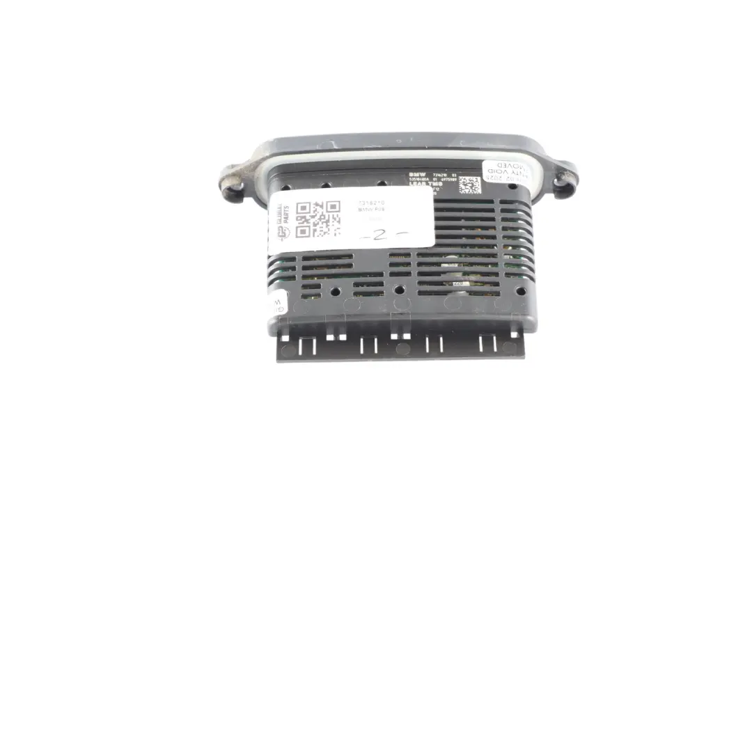 Controllo Ballast Fari BMW F06 F12 F13 F15 F16 Modulo Adattivo LED per con numero di parte 7316210 Controllo Ballast Fari BMW F06 F12 F13 F15 F16 Modulo Adattivo LED - SKU 7316216 - Numero di parte 7316210