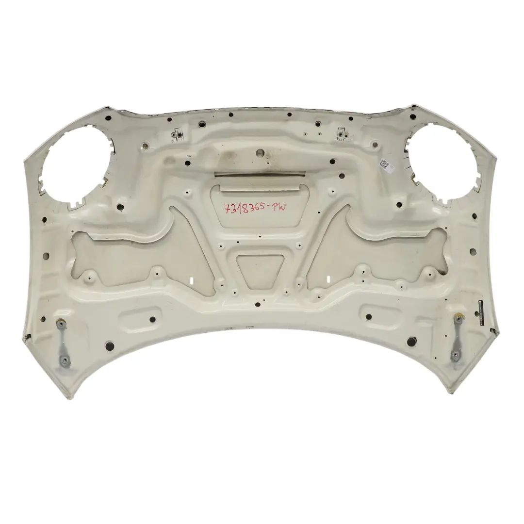 Mini R56 R57 Hood Bonnet Cooper S Engine Cover Panel Pepper White - 850 - SKU 7318365-PW - Part number 7318365