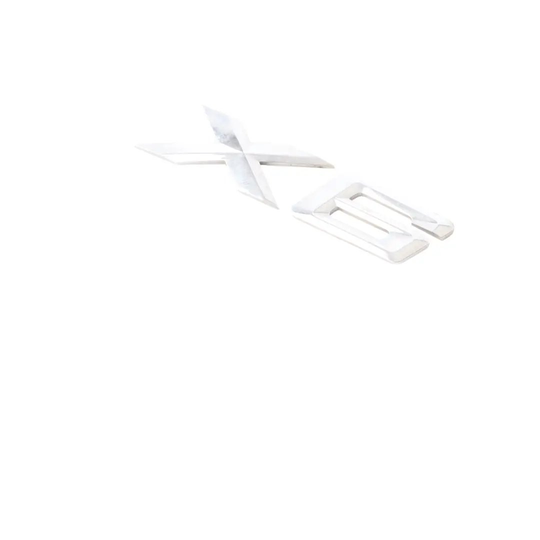 BMW X6 F16 Lettering Emblem Logo Trim Badge Chrome X6 - SKU 7318697 - Part number 7318697