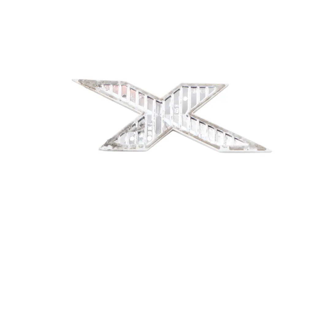 Lettering Emblem Logo Trim Badge Chrome X6 to BMW X6 F16 with Part number 7318697 BMW X6 F16 Lettering Emblem Logo Trim Badge Chrome X6 - SKU 7318697 - Part number 7318697