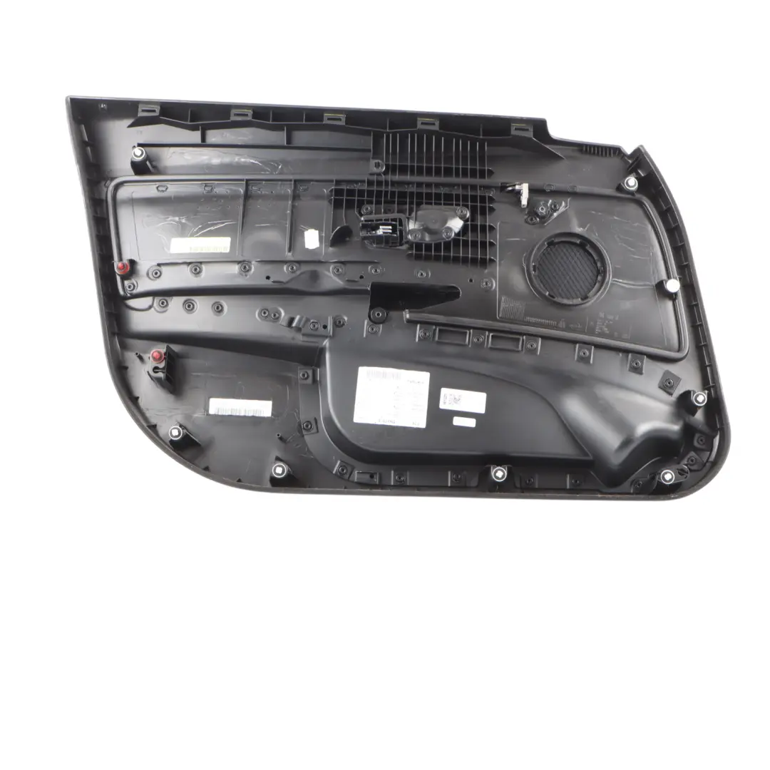 BMW F34 GT Door Card Front Right O/S Panel Cover Leather Black - SKU 7321242-1 - Part number 7321242