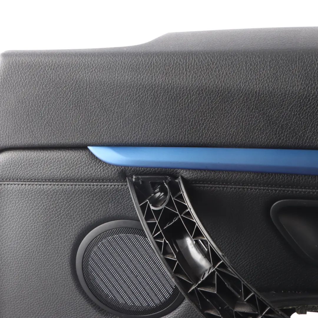 BMW F34 GT Door Card Front Right O/S Panel Cover Leather Black - SKU 7321242-1 - Part number 7321242