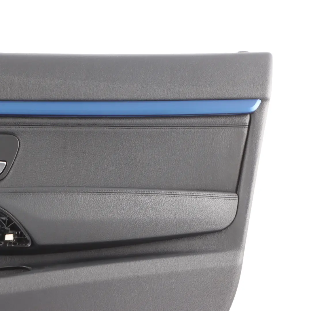 BMW F34 GT Door Card Front Right O/S Panel Cover Leather Black - SKU 7321242-1 - Part number 7321242