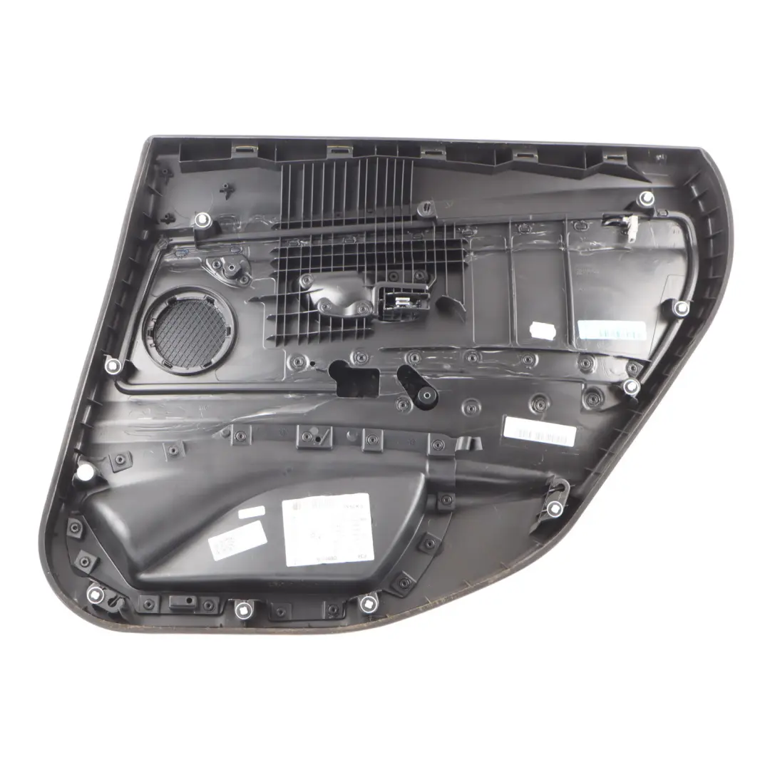 Door Card Trim Cover Panel Left N/S Leather Black to BMW F34 GT Rear with Part number 7321357 BMW F34 GT Rear Door Card Trim Cover Panel Left N/S Leather Black - SKU 7321357 - Part number 7321357