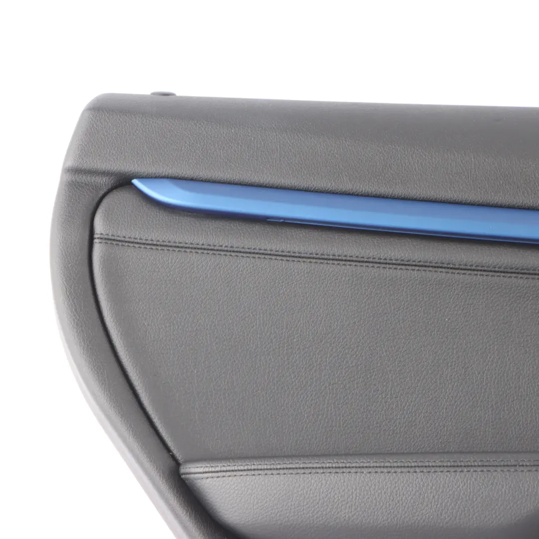 Door Card Trim Cover Panel Left N/S Leather Black to BMW F34 GT Rear with Part number 7321357 BMW F34 GT Rear Door Card Trim Cover Panel Left N/S Leather Black - SKU 7321357 - Part number 7321357