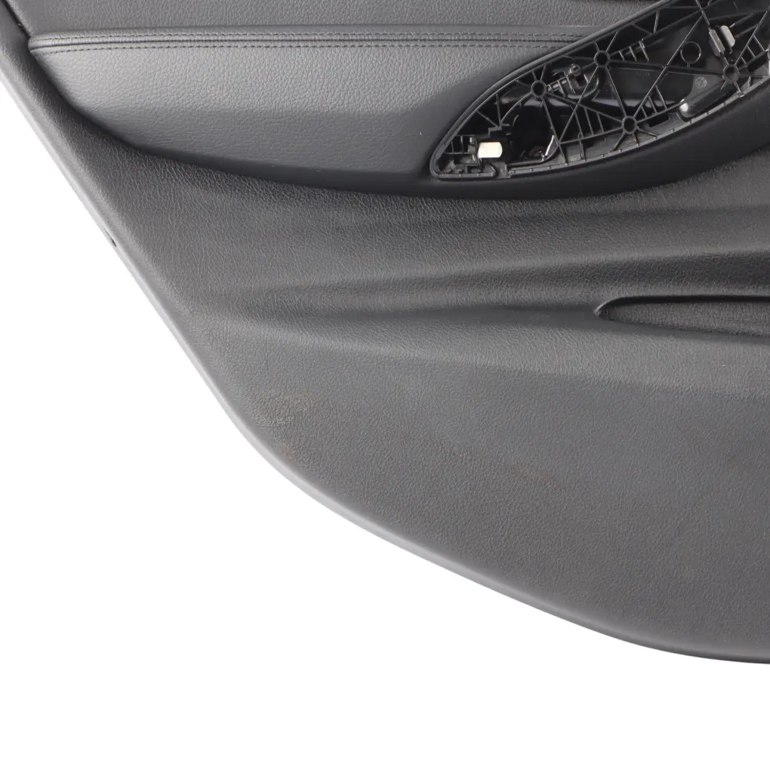 Door Card Trim Cover Panel Left N/S Leather Black to BMW F34 GT Rear with Part number 7321357 BMW F34 GT Rear Door Card Trim Cover Panel Left N/S Leather Black - SKU 7321357 - Part number 7321357