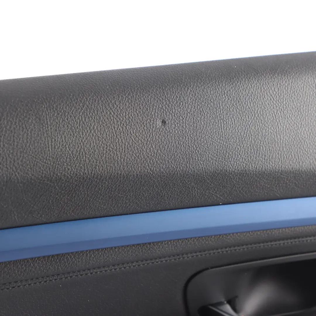 Door Card Trim Cover Panel Left N/S Leather Black to BMW F34 GT Rear with Part number 7321357 BMW F34 GT Rear Door Card Trim Cover Panel Left N/S Leather Black - SKU 7321357 - Part number 7321357