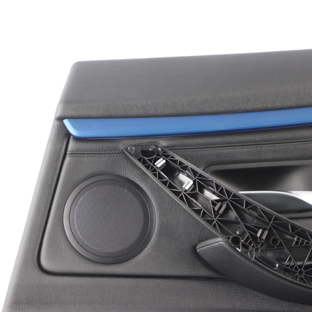 Door Card Trim Cover Panel Right O/S Leather Black to BMW F34 GT Rear with Part number 7321358 BMW F34 GT Rear Door Card Trim Cover Panel Right O/S Leather Black - SKU 7321358 - Part number 7321358