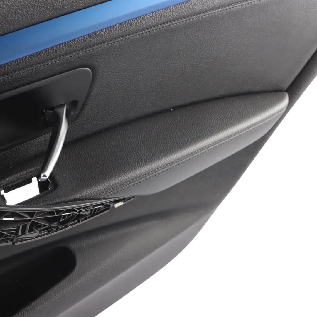 Door Card Trim Cover Panel Right O/S Leather Black to BMW F34 GT Rear with Part number 7321358 BMW F34 GT Rear Door Card Trim Cover Panel Right O/S Leather Black - SKU 7321358 - Part number 7321358