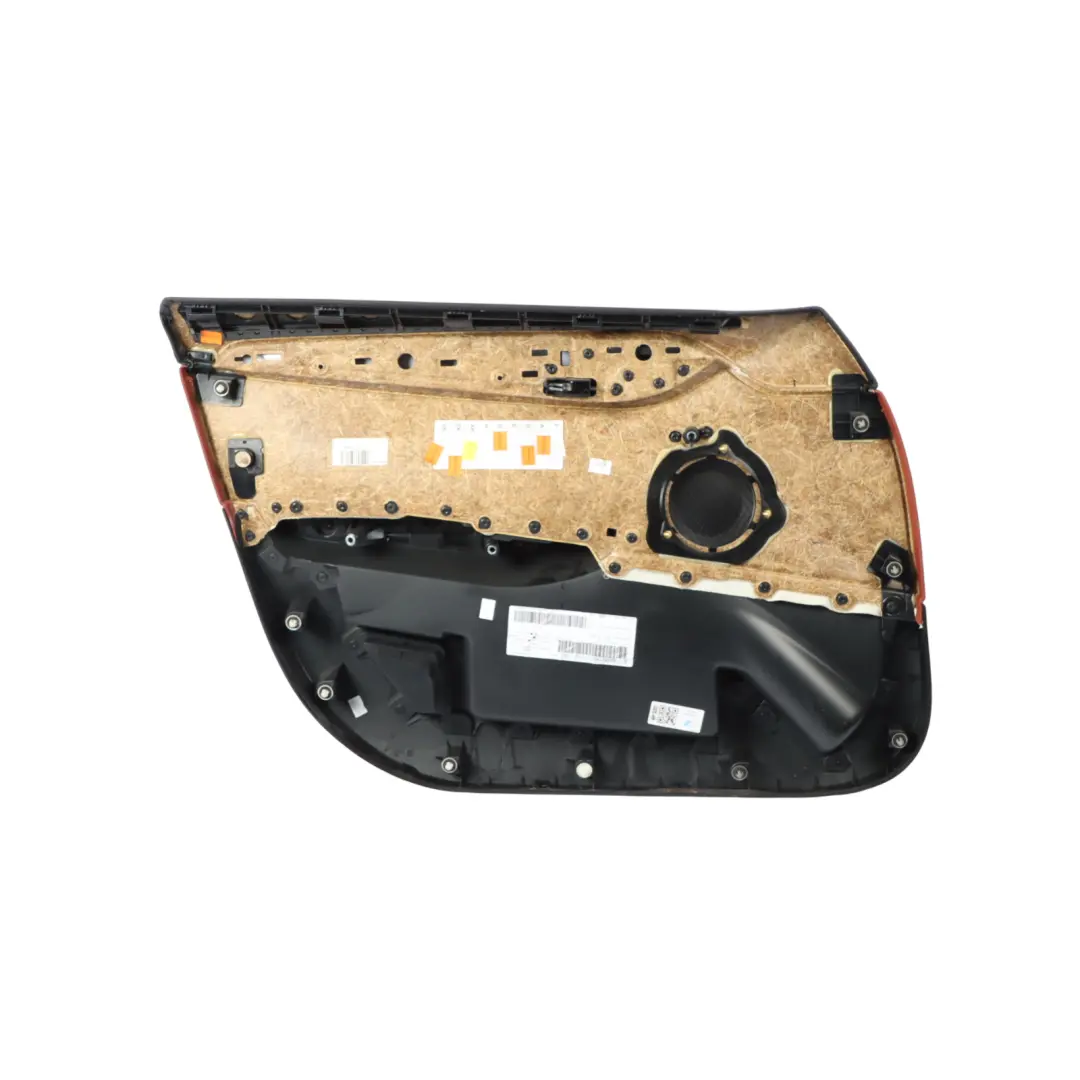 Door Card Trim Arm Rest Panel Front Right O/S Red Brown Leather to BMW E84 with Part number 7327192 BMW E84 Door Card Trim Arm Rest Panel Front Right O/S Red Brown Leather - SKU 7327192 - Part number 7327192