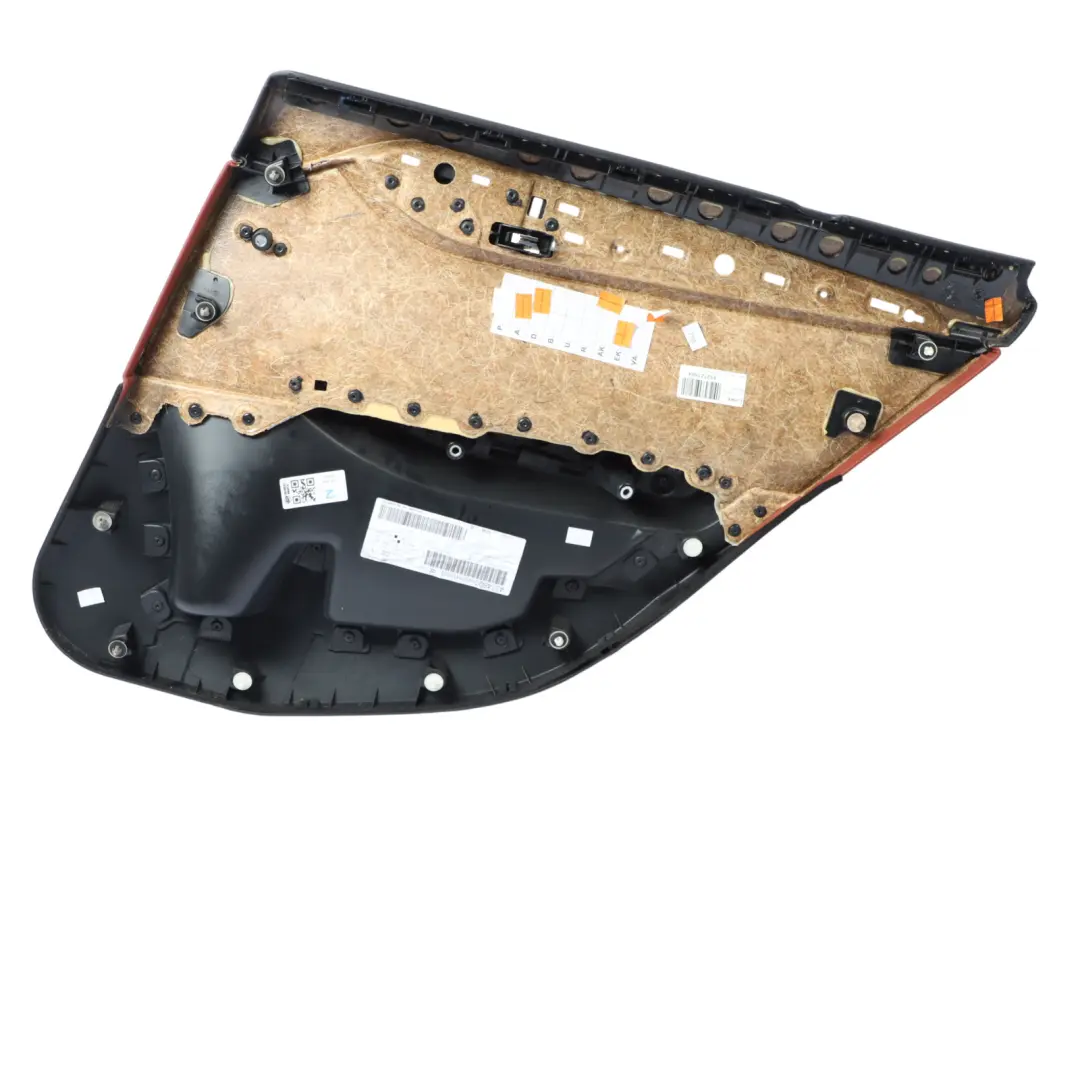 Door Card Trim Arm Rest Panel Rear Left N/S Red Brown Leather to BMW E84 with Part number 7327255 BMW E84 Door Card Trim Arm Rest Panel Rear Left N/S Red Brown Leather - SKU 7327255 - Part number 7327255