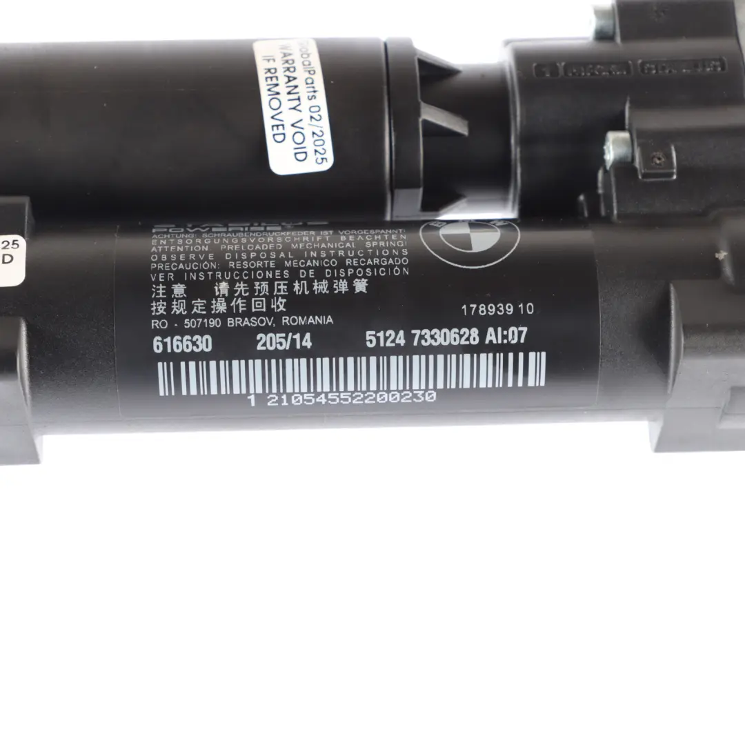 BMW F36 Fuso Di Trasmissione Posteriore Destro Puntone Portellone Baule - SKU 7330628-1 - Numero di parte 7330628