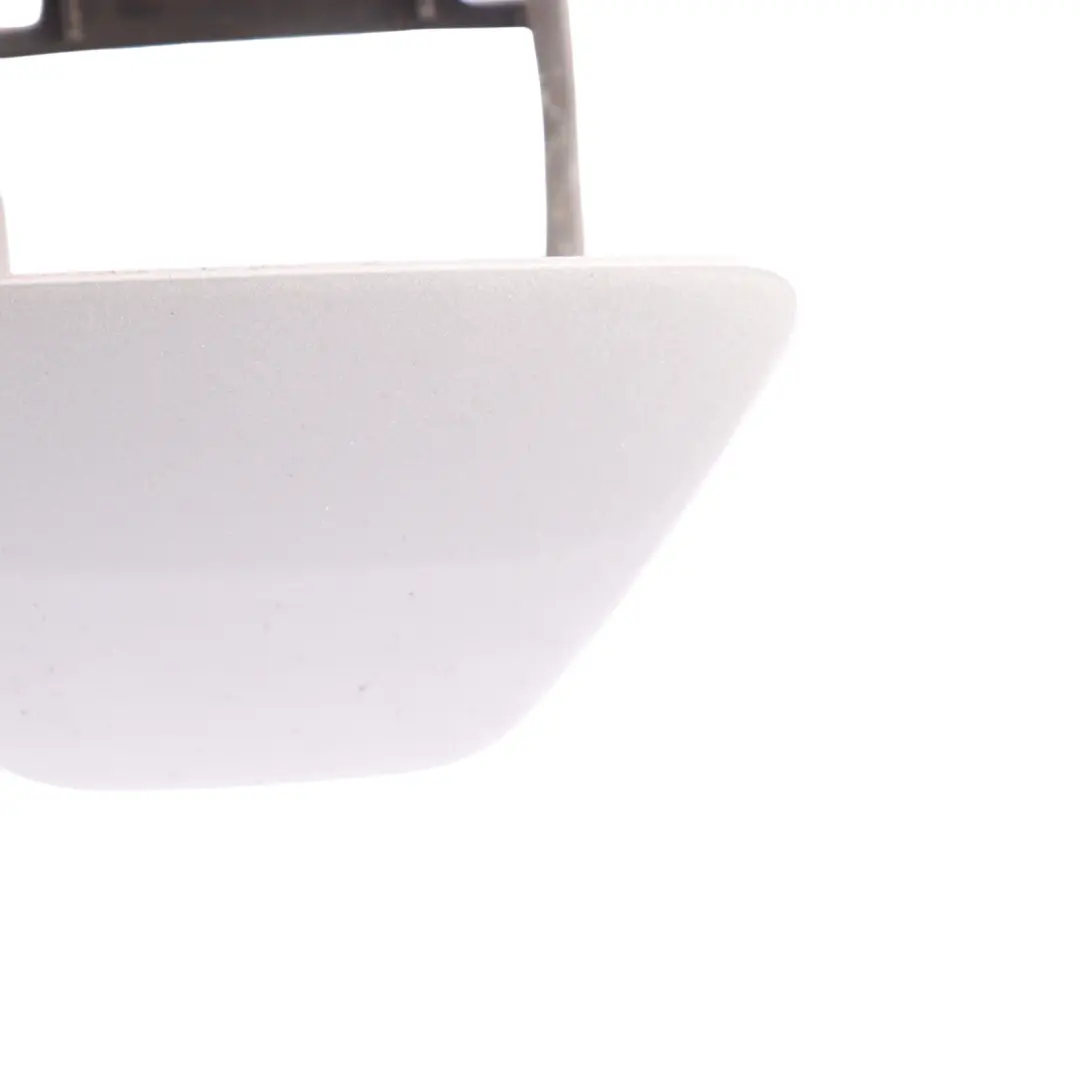 Washer Cover BMW F10 F11 LCI Front Bumper Right O/S Glacier Silver - A83 to with Part number 7332684 Washer Cover BMW F10 F11 LCI Front Bumper Right O/S Glacier Silver - A83 - SKU 7332684-GSB - Part number 7332684