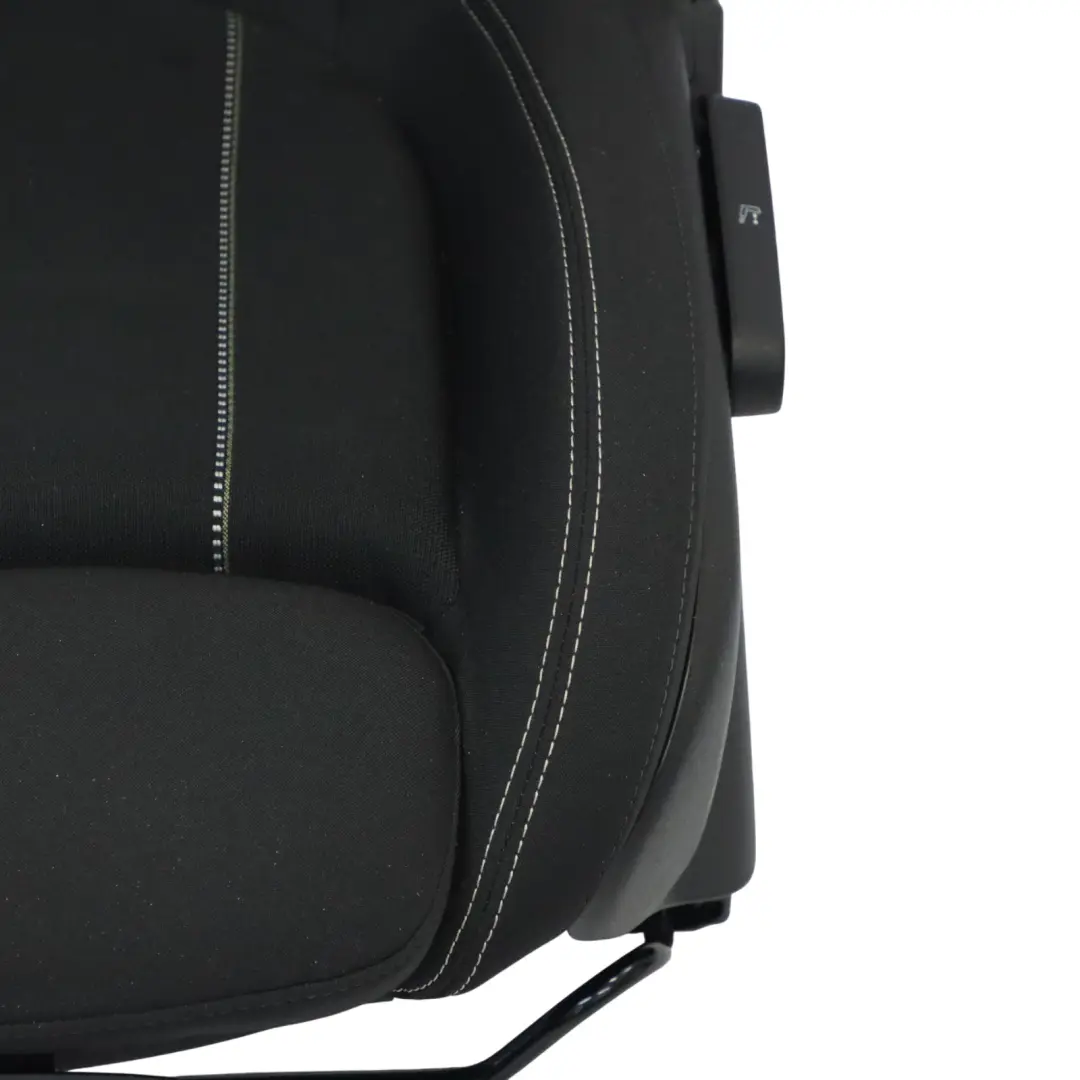 Siège Sport Avant Gauche Mini F57 Chauffant En Tissu À Double Bande Noir Carbone  - SKU 7340385-1 - Numéro de pièce 7340385