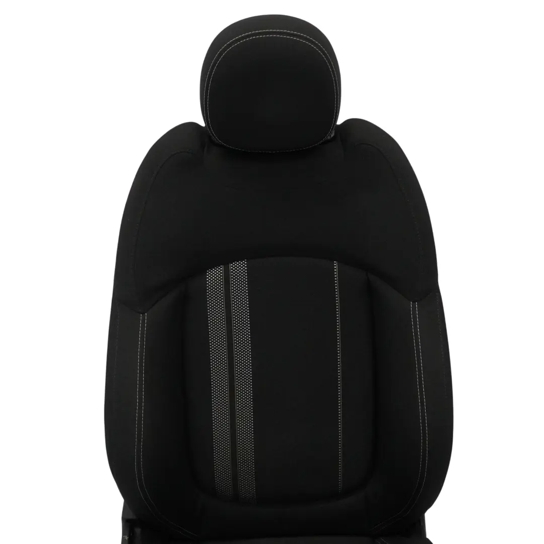 Mini F57 Sport Seat Front Right O/S Heated Fabric Double Stripe Carbon Black - SKU 7340386-1 - Part number 7340386