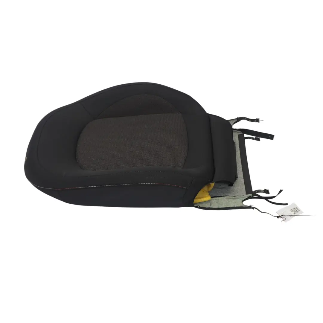 Backrest Front Left N/S Cloth Firework Carbon Black to Mini F56 F57 F60 Seat with Part number 7344583 Mini F56 F57 F60 Seat Backrest Front Left N/S Cloth Firework Carbon Black - SKU 7344583 - Part number 7344583