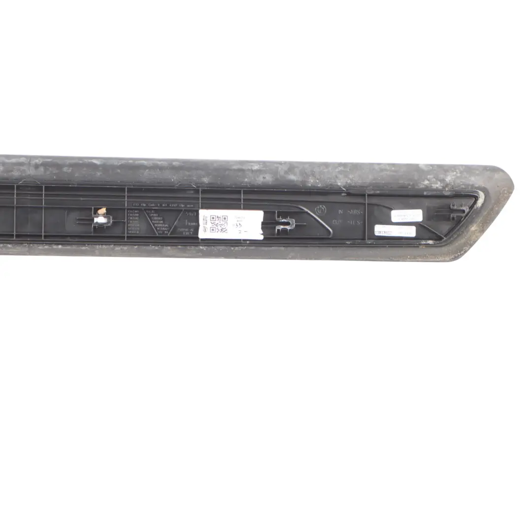 Front Door Entrance Sill Trim Kick Plate Cover Panel to BMW F33 with Part number 7345112 BMW F33 Front Door Entrance Sill Trim Kick Plate Cover Panel - SKU 7345112 - Part number 7345112
