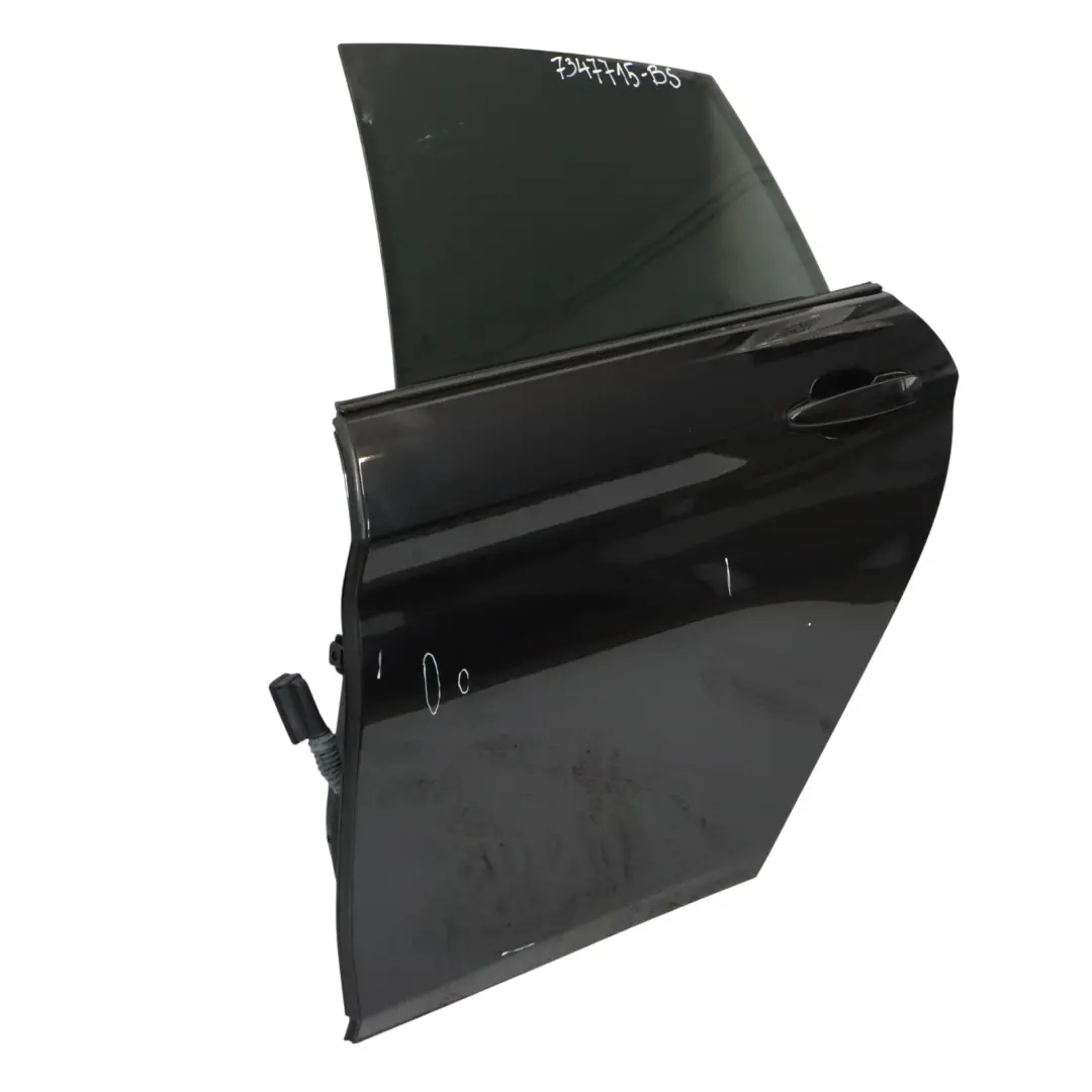 BMW F36 Gran Coupe Door Rear Left N/S Black Sapphire Metallic - 475 - SKU 7347715-BS - Part number 7347715