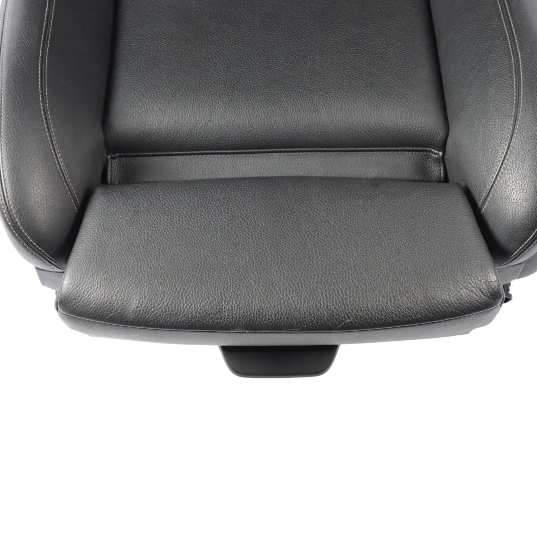 M-Sport Siège Avant Gauche Chauffant Cuir Noir Exclusive Seam pour BMW F10 F11 LCI à propos du numéro de pièce 7349859 BMW F10 F11 LCI M-Sport Siège Avant Gauche Chauffant Cuir Noir Exclusive Seam - SKU 7349859-3 - Numéro de pièce 7349859