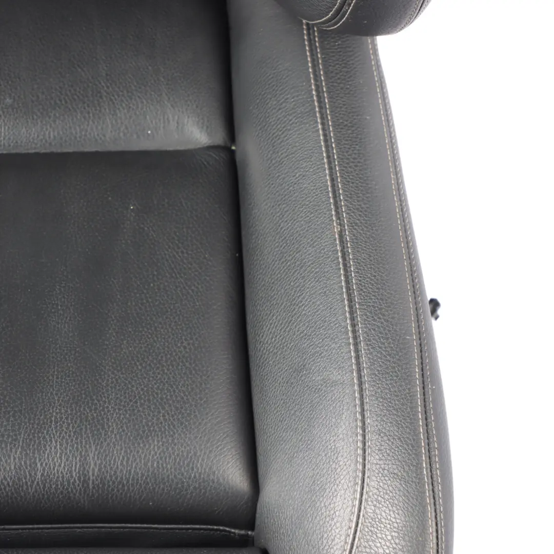 BMW F10 F11 LCI Fotel Siedzenie Podgrzewany Prawy Przód Czarna Skóra - SKU 7349862-1 - Numer Części 7349862