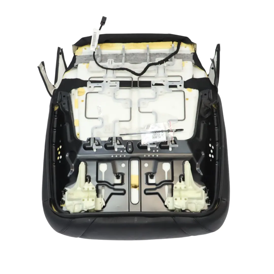 BMW F10 F11 LCI Siedzisko Fotela Podgrzewane Lewy Przód Skóra Dakota Czarna - SKU 7350132 - Numer Części 7350132