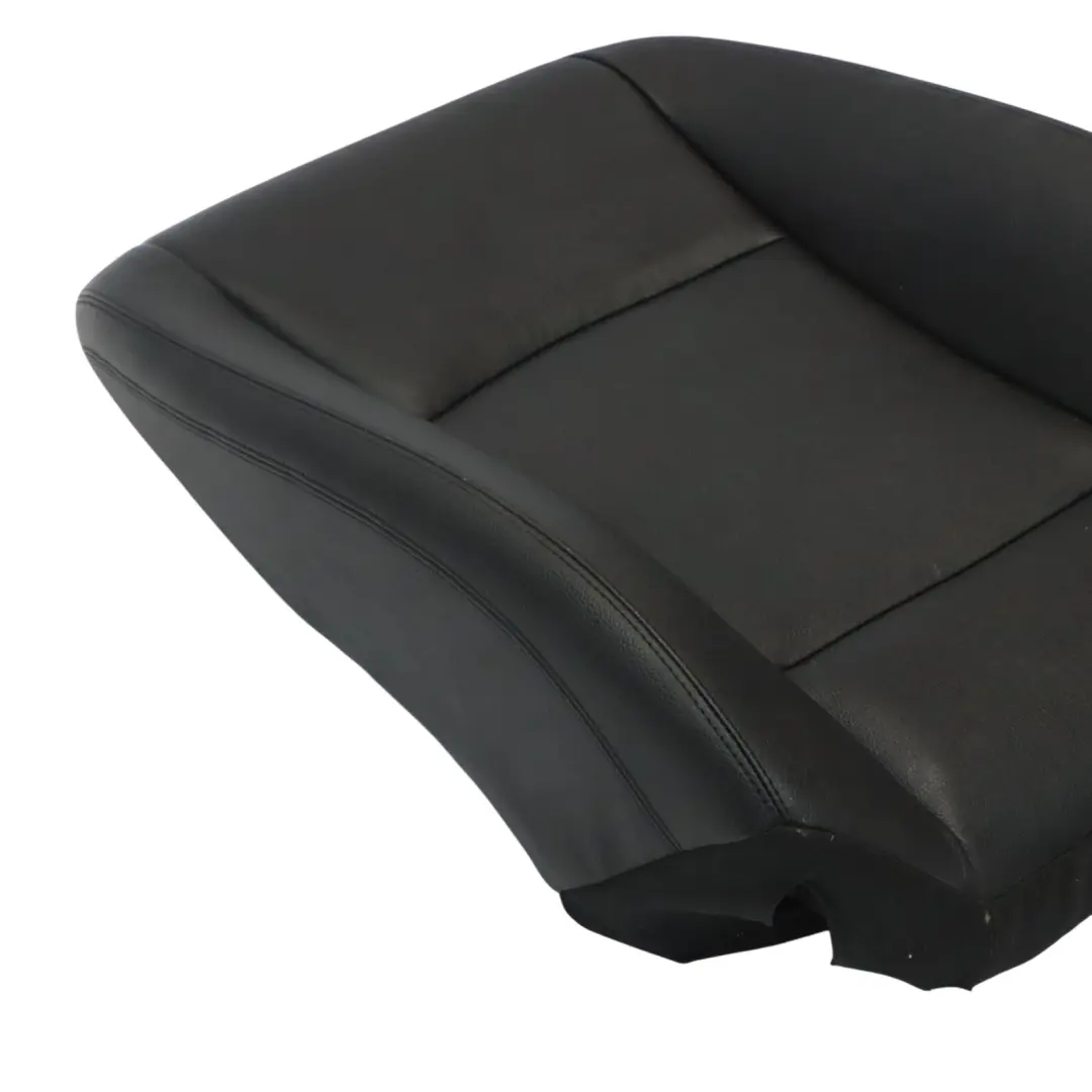 Respaldo Asiento Delantero Izquierdo Calefactable Cuero Dakota Negro para BMW F10 F11 con número de pieza 7350137 BMW F10 F11 Respaldo Asiento Delantero Izquierdo Calefactable Cuero Dakota Negro - SKU 7350137 - Número de pieza 7350137