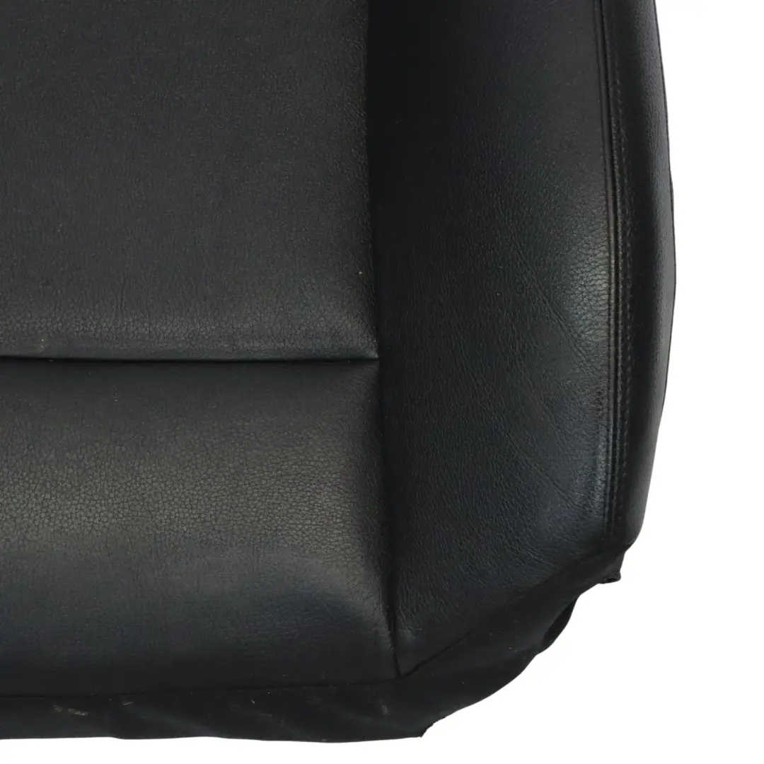Respaldo Asiento Delantero Izquierdo Calefactable Cuero Dakota Negro para BMW F10 F11 con número de pieza 7350137 BMW F10 F11 Respaldo Asiento Delantero Izquierdo Calefactable Cuero Dakota Negro - SKU 7350137 - Número de pieza 7350137