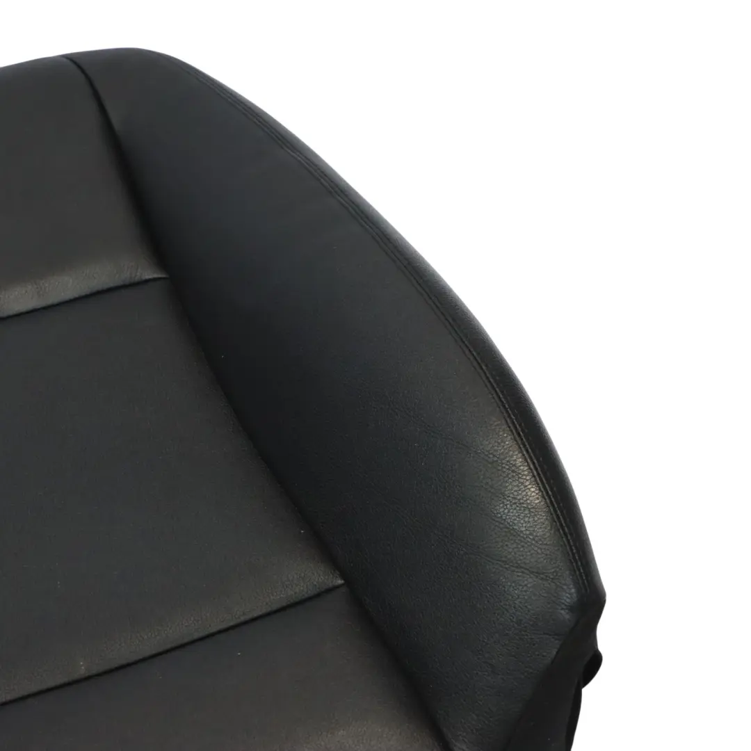 BMW F10 F11 Respaldo Asiento Delantero Izquierdo Calefactable Cuero Dakota Negro - SKU 7350137 - Número de pieza 7350137