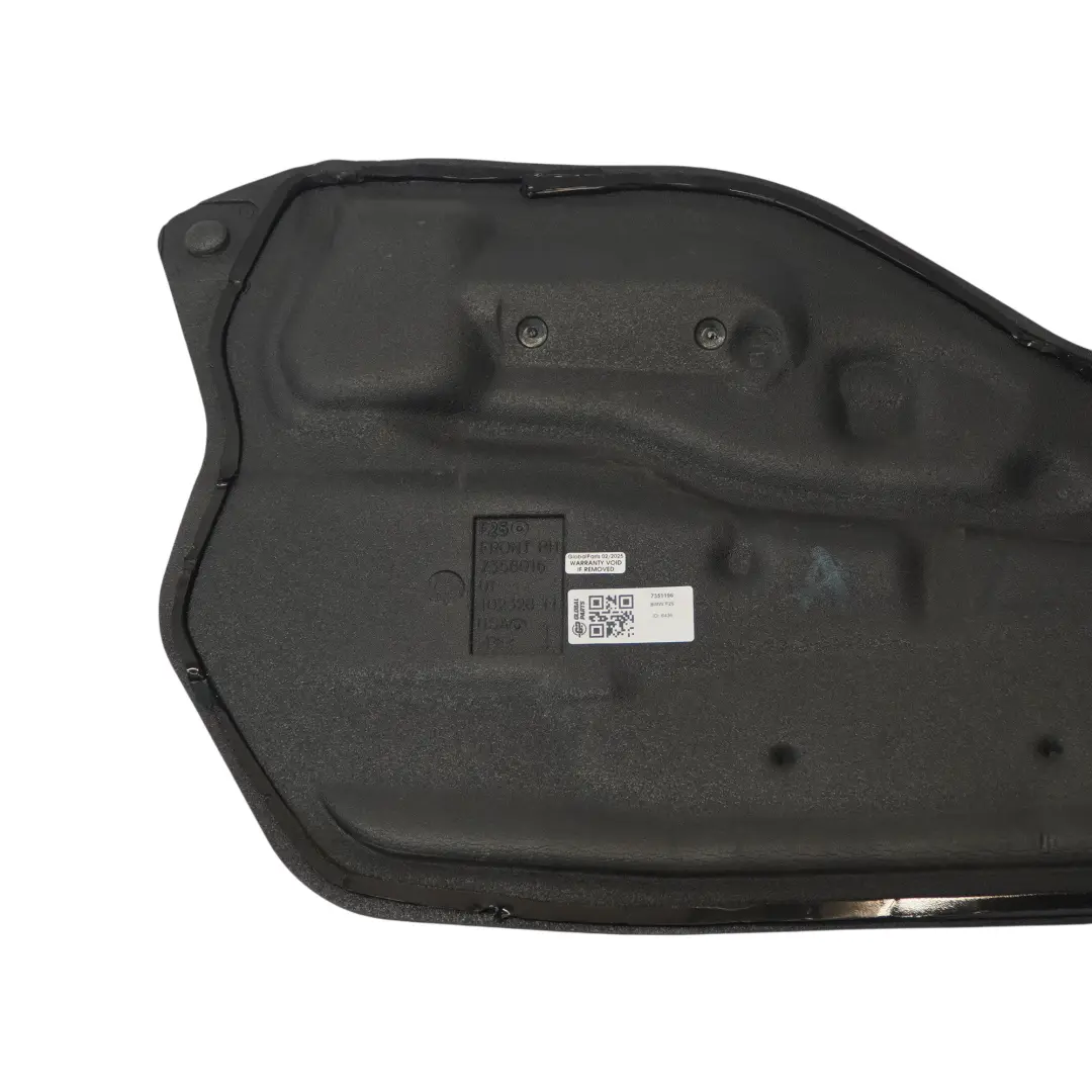Isolation phonique Porte avant droite pour BMW X3 F25 X4 F26 à propos du numéro de pièce 7351196 BMW X3 F25 X4 F26 Isolation phonique Porte avant droite - SKU 7351196 - Numéro de pièce 7351196