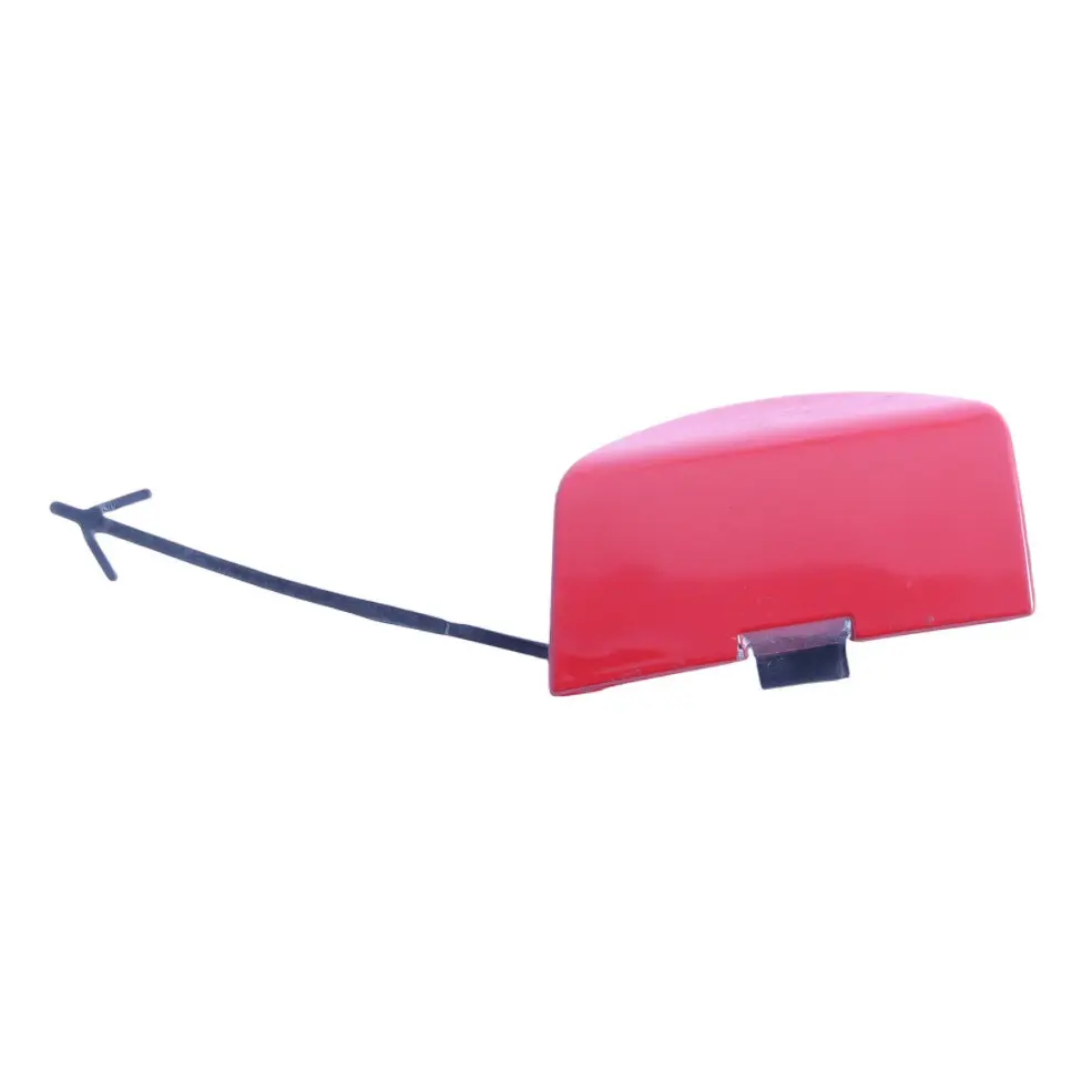 Fiat 500 Front Bumper Tow Eye Cover Red 735425619