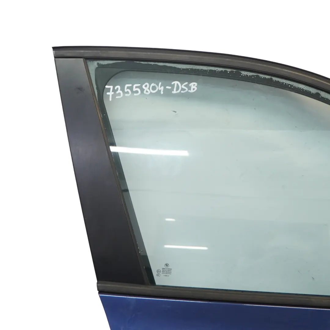 BMW X3 F25 Door Front Right O/S Tiefseeblau Deep Sea Blue Metallic - A76 - SKU 7355804-DSB - Part number 7355804