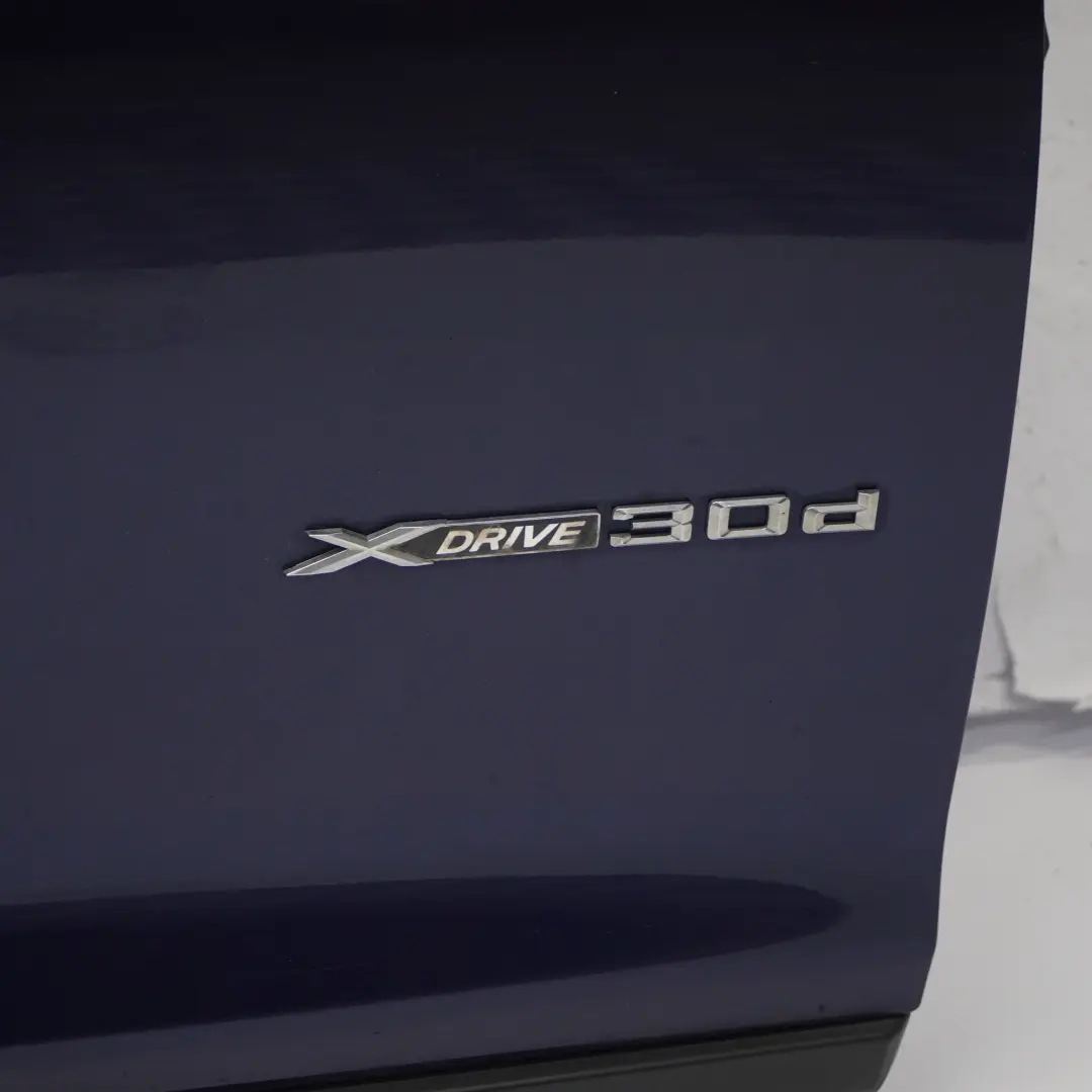 BMW X3 F25 Door Front Right O/S Tiefseeblau Deep Sea Blue Metallic - A76 - SKU 7355804-DSB - Part number 7355804