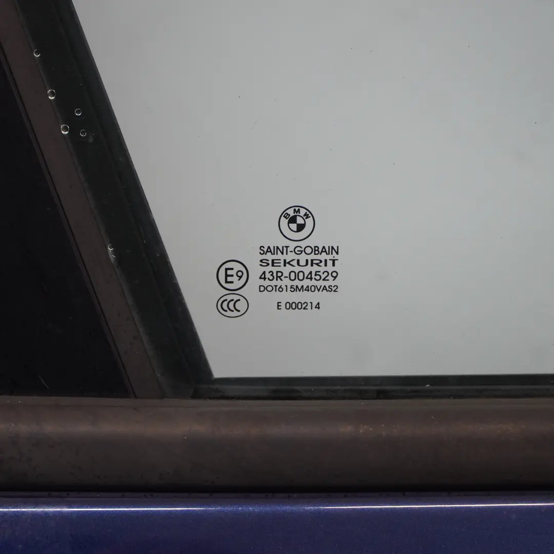Door Front Right O/S Tiefseeblau Deep Sea Blue Metallic - A76 to BMW X3 F25 with Part number 7355804 BMW X3 F25 Door Front Right O/S Tiefseeblau Deep Sea Blue Metallic - A76 - SKU 7355804-DSB - Part number 7355804