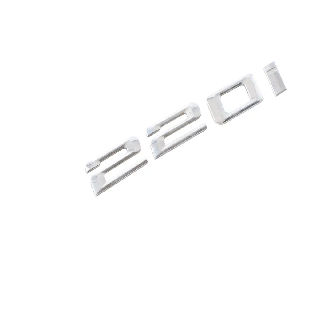 BMW F22 220i Emblema Letras Trasero Adhesivo Maletero Cromo - SKU 7356325 - Número de pieza 7356325