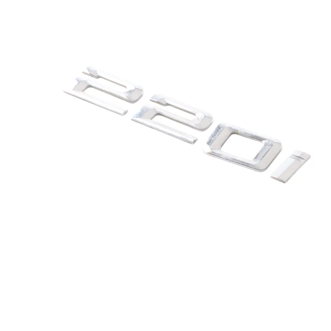 Emblem Lettering Rear Adhered Boot Trunk Lid Chrome to BMW F22 220i with Part number 7356325 BMW F22 220i Emblem Lettering Rear Adhered Boot Trunk Lid Chrome - SKU 7356325 - Part number 7356325